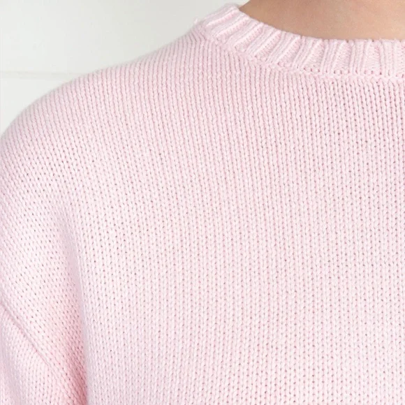 Brandy Melville NWOT Brianna Sweater Pink - Picture 4 of 4